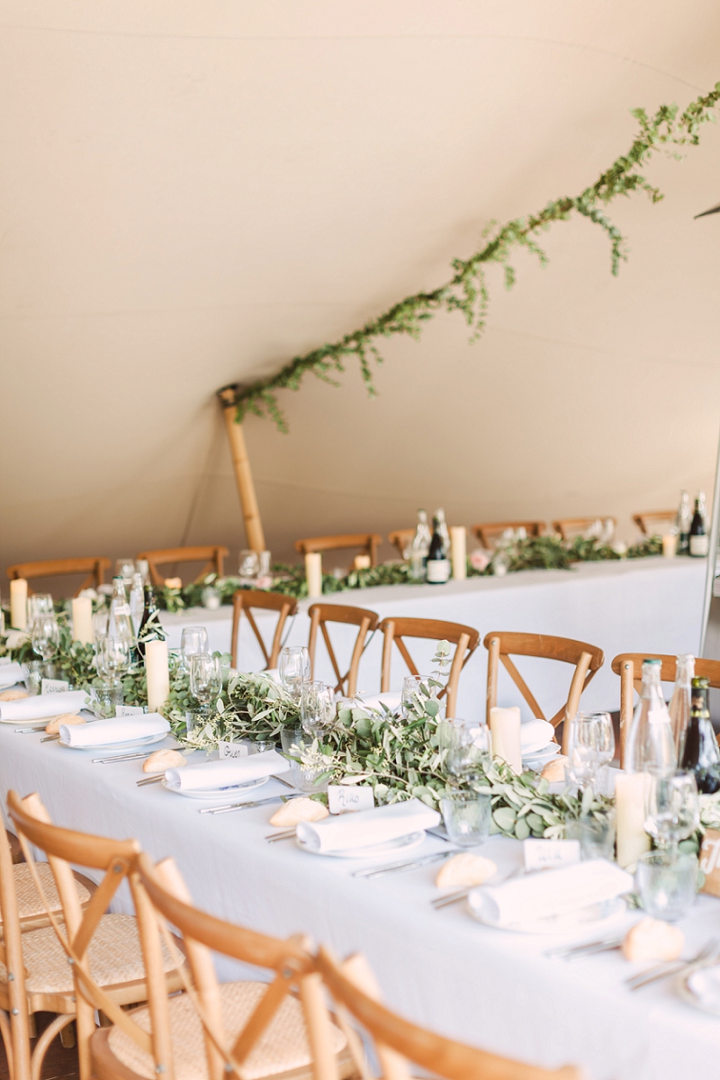 Outdoor Provence Wedding marquee