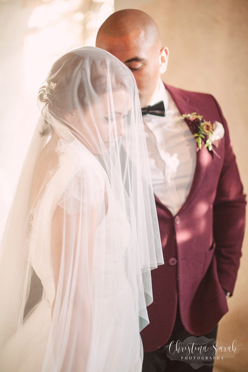 bridal sheer veil