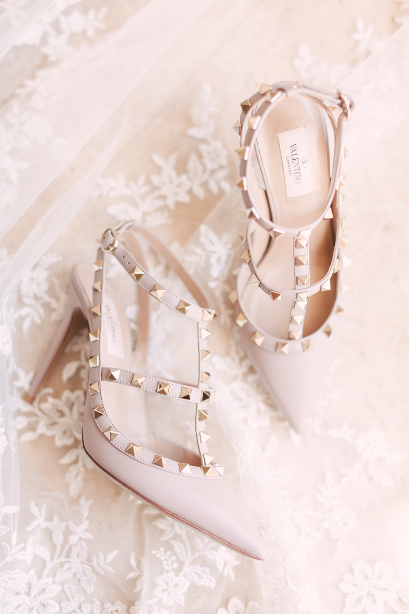 Valentino Rock Stud wedding shoes