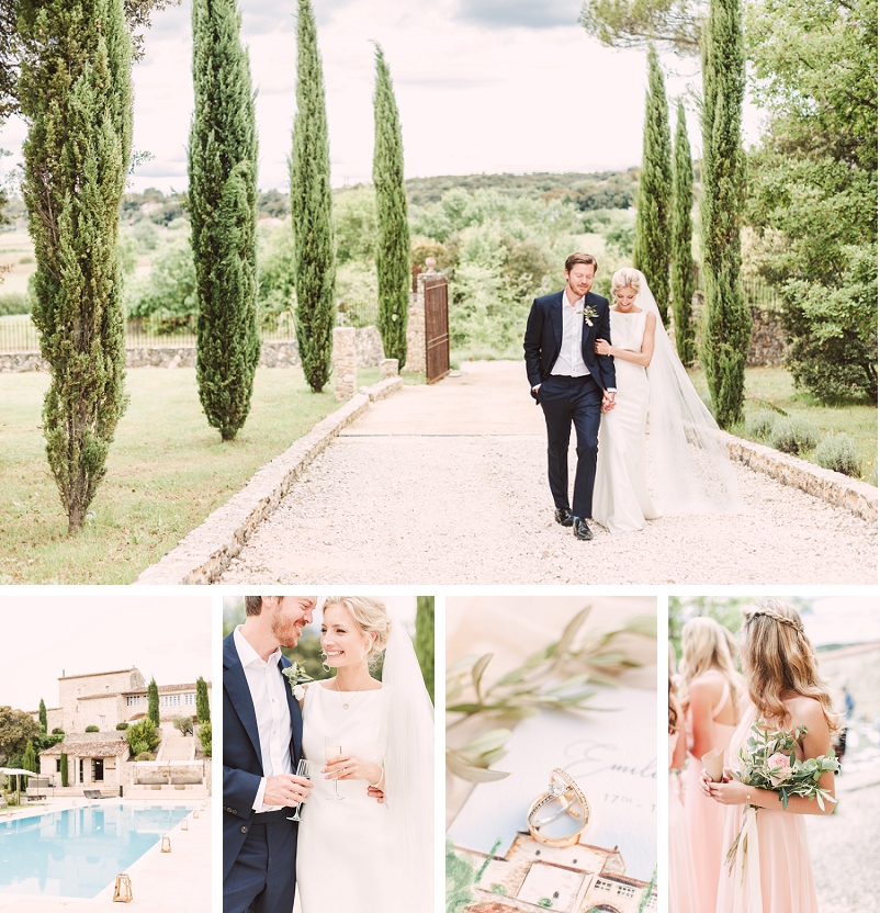 The Spring Outdoor Provence Wedding of Emilie and Mads