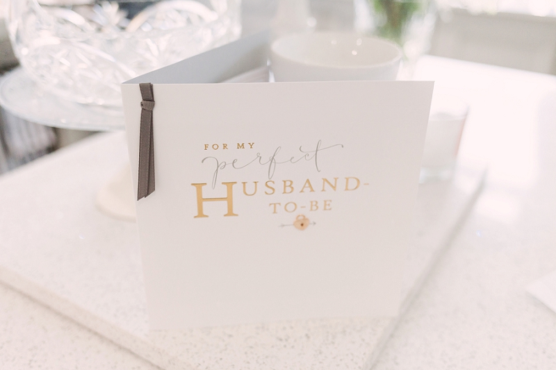 husband to be card